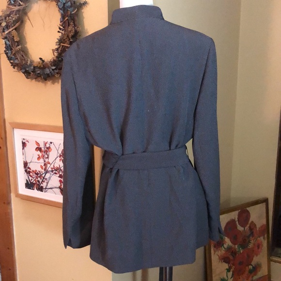 JONES NEW YORK size 16 Belted Micro-Square $189NEW - Picture 6 of 15